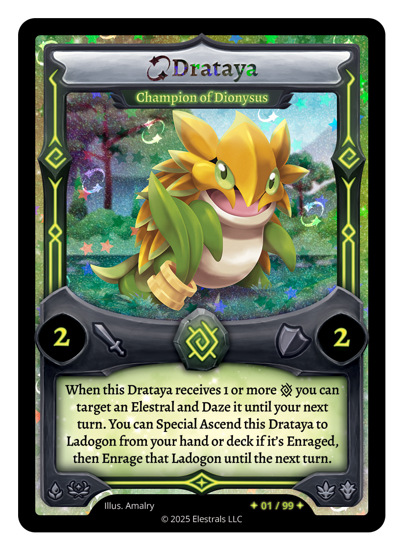 Drataya - Champion of Dionysus - XX/99